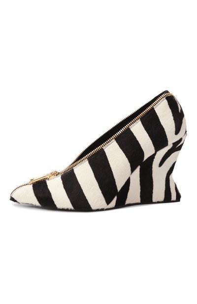 Кожаные туфли zip BALMAIN, арт. FN0UA175/LZBA, фото 4