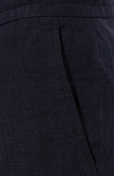 Льняные шорты ZEGNA, арт. UDI32A7/TB11, фото 5