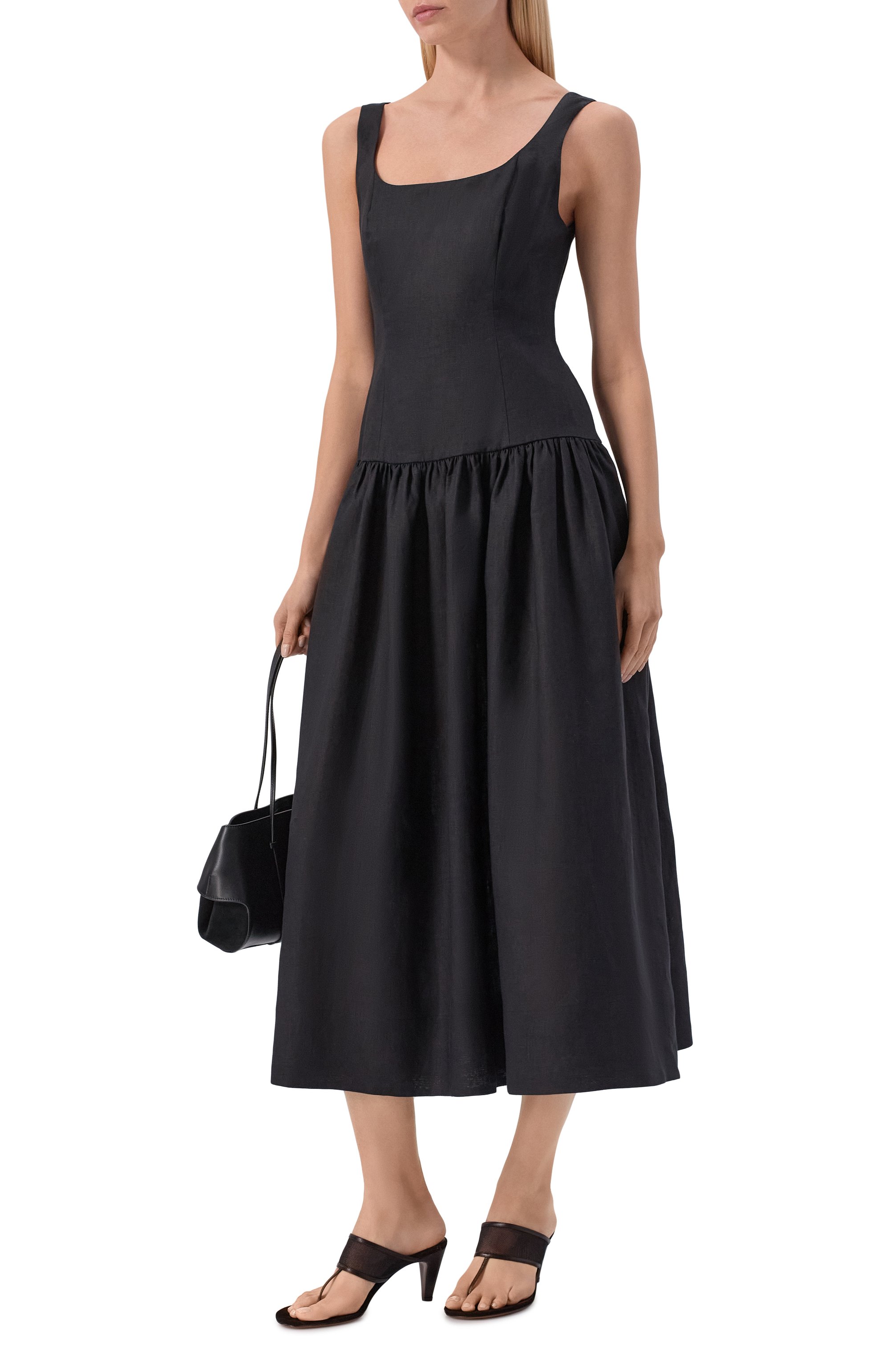 Льняное платье 12 STOREEZ, арт. 137364, фото 2