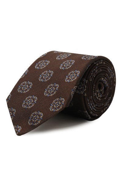 Мужской шелковый галстук CANALI, арт. 18/HJ04151