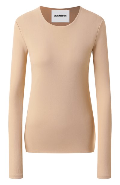 Женская лонгслив из вискозы JIL SANDER, арт. J04NC0003/J65016