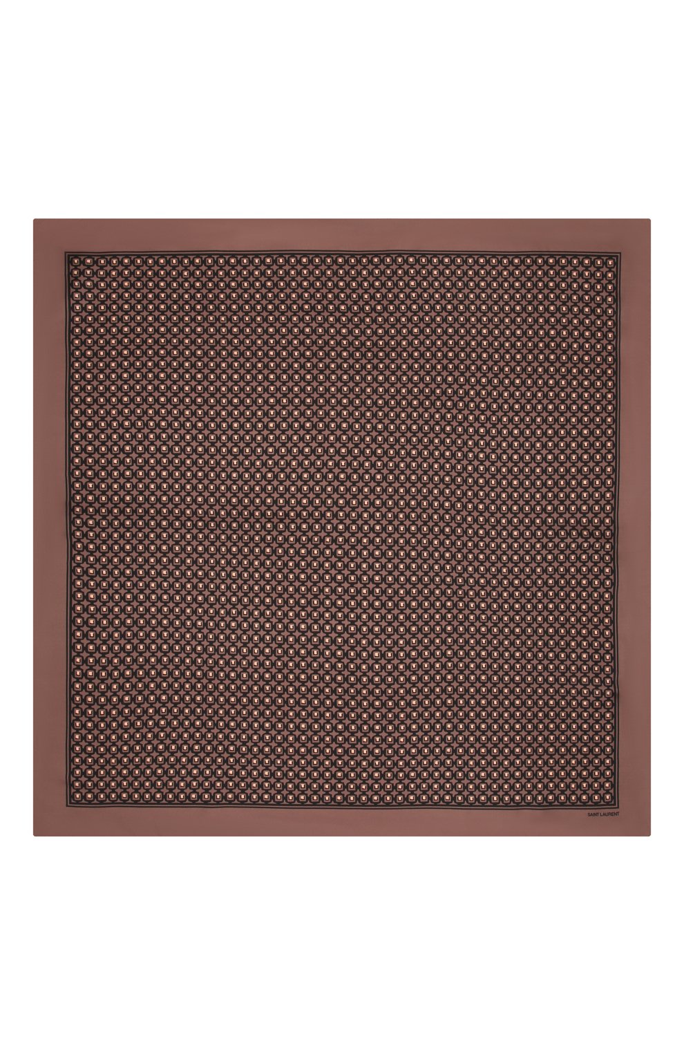 Шелковый платок SAINT LAURENT, арт. 660829/3Y001, фото 3