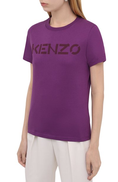 Хлопковая футболка KENZO, арт. FB62TS8414SA, фото 3