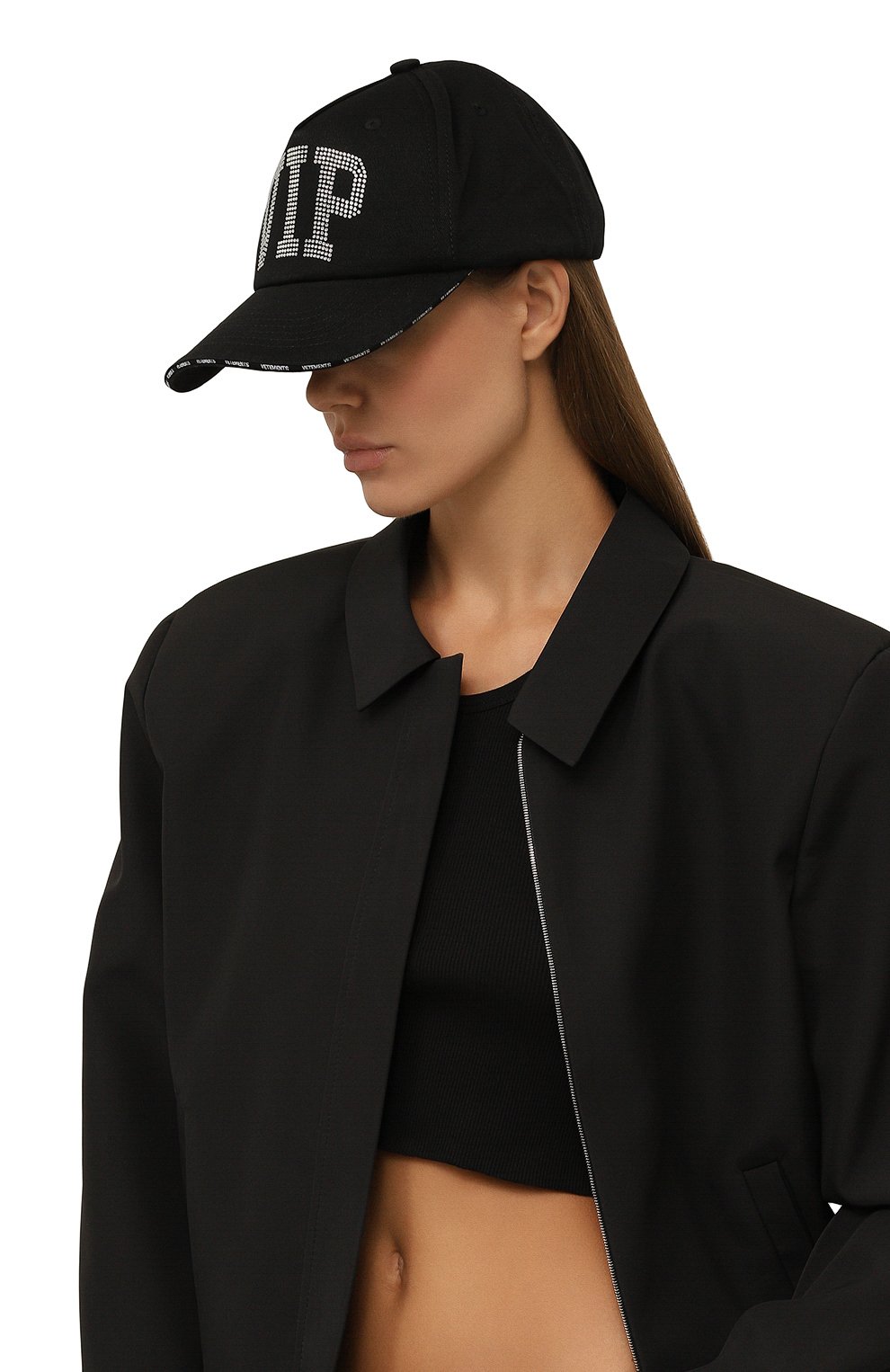 Хлопковая бейсболка VETEMENTS, арт. UE54CA120B, фото 2