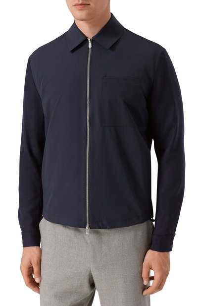 Куртка-рубашка из шерсти и кашемира MARCO PESCAROLO, арт. VENTIDUE/52F29, фото 3