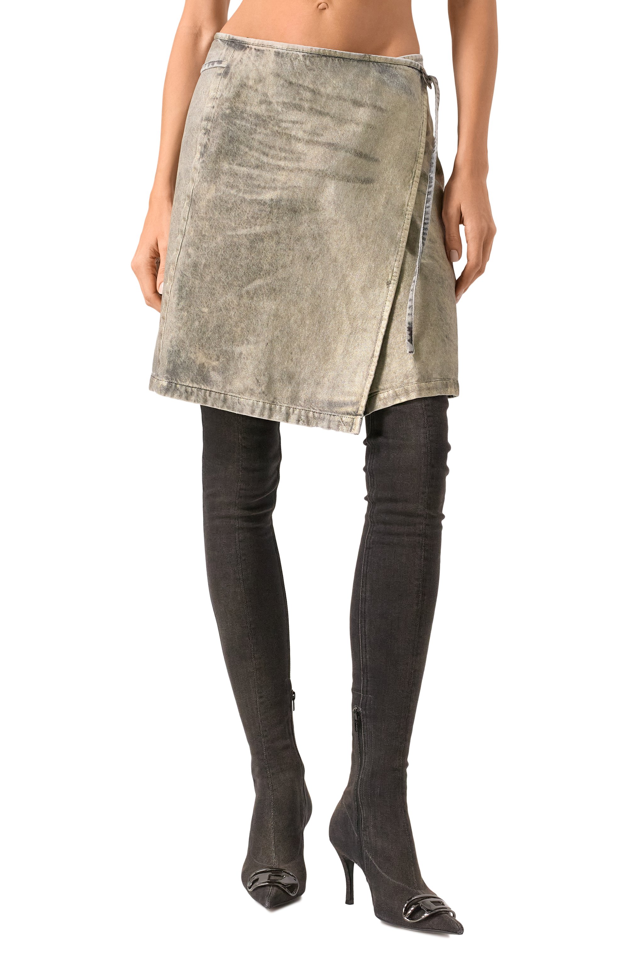 Джинсовая юбка DIESEL, арт. A16418/09L79, фото 3