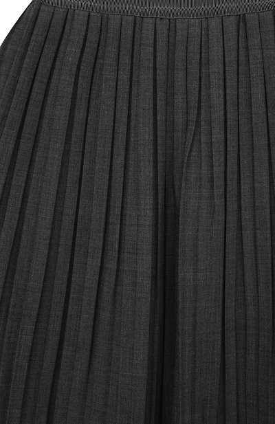 Плиссированная юбка ALETTA серого цвета по цене 10450 руб., арт. A220674L-14/4A-8A, фото 3 Плиссированная юбка ALETTA, арт. A220674L-14/4A-8A, фото 3
