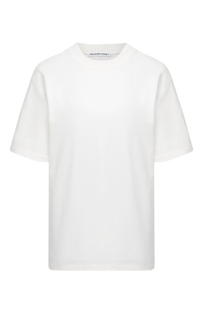 Женская футболка из хлопка и вискозы ALEXANDERWANG.T, арт. 4CC2201156