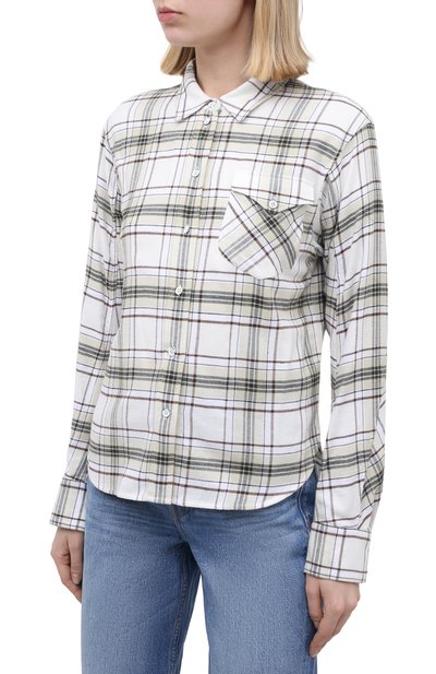 Рубашка из вискозы и хлопка RAG AND BONE, арт. WCW21HA005N905, фото 3