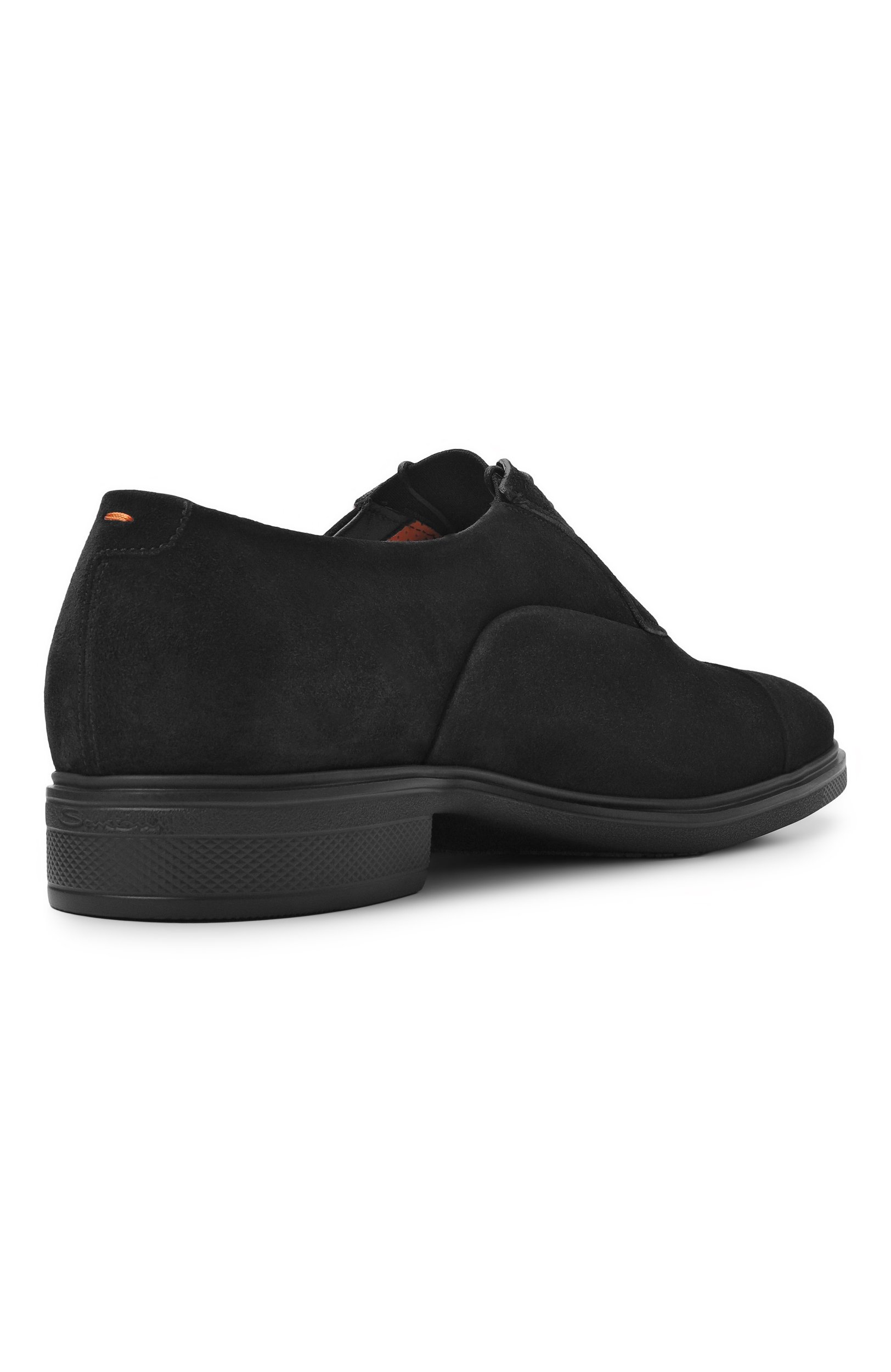 Замшевые оксфорды easy SANTONI черного цвета по цене 93150 руб., арт. MGEG18957NEAXGEX, фото 4 Замшевые оксфорды easy SANTONI, арт. MGEG18957NEAXGEX, фото 4