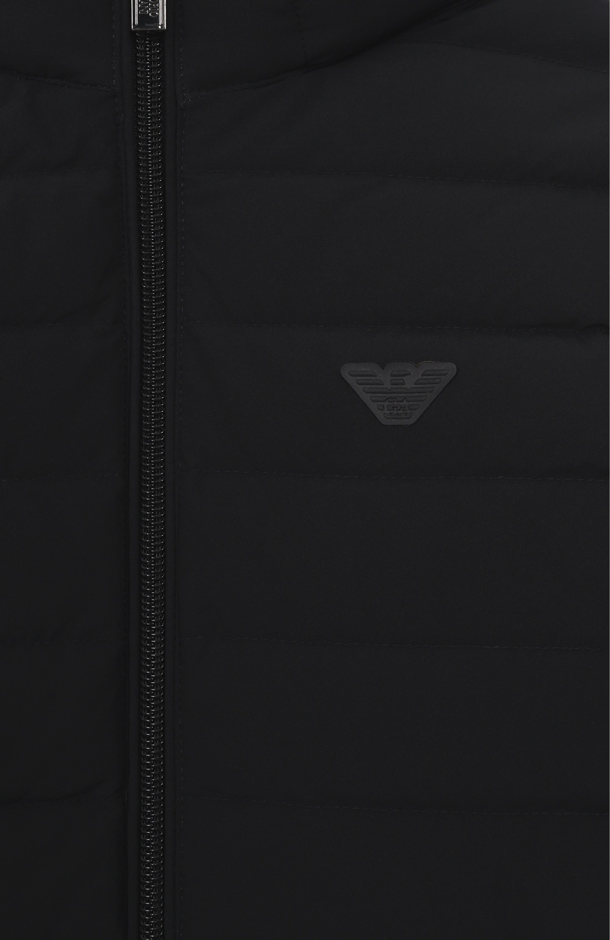 Пуховик EMPORIO ARMANI темно-синего цвета по цене 26350 руб., арт. EB000423/AF14935, фото 3 Пуховик EMPORIO ARMANI, арт. EB000423/AF14935, фото 3