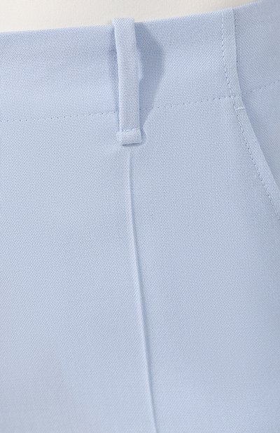 Шерстяные брюки WINDSOR голубого цвета по цене 31950 руб., арт. 52 DHE127 10007040, фото 5 Шерстяные брюки WINDSOR, арт. 52 DHE127 10007040, фото 5