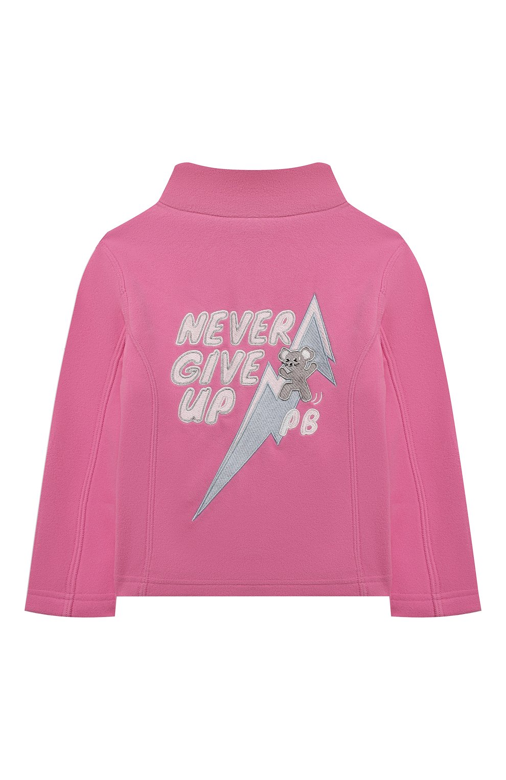 Толстовка POIVRE BLANC розового цвета по цене 9725 руб., арт. W24-1500-BBGL, фото 2 Толстовка POIVRE BLANC, арт. W24-1500-BBGL, фото 2