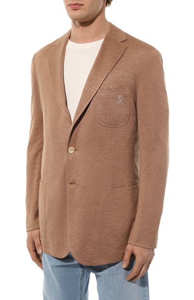 Пиджак из шелка и кашемира STEFANO RICCI, арт. M1RMM23TR8/KCLCPS, фото 3