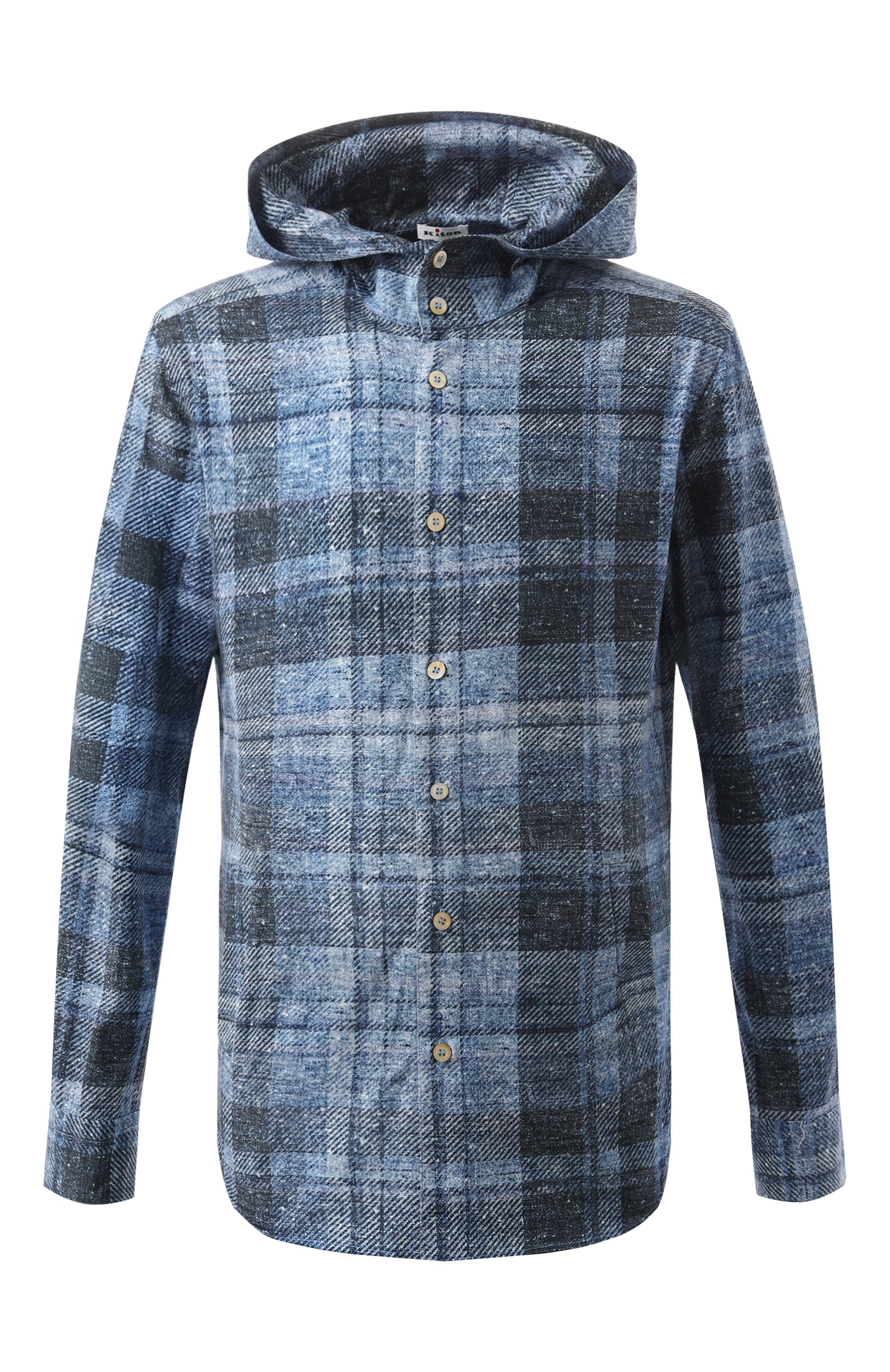 Хлопковая рубашка KITON, арт. UMCMARH0867501, фото 1