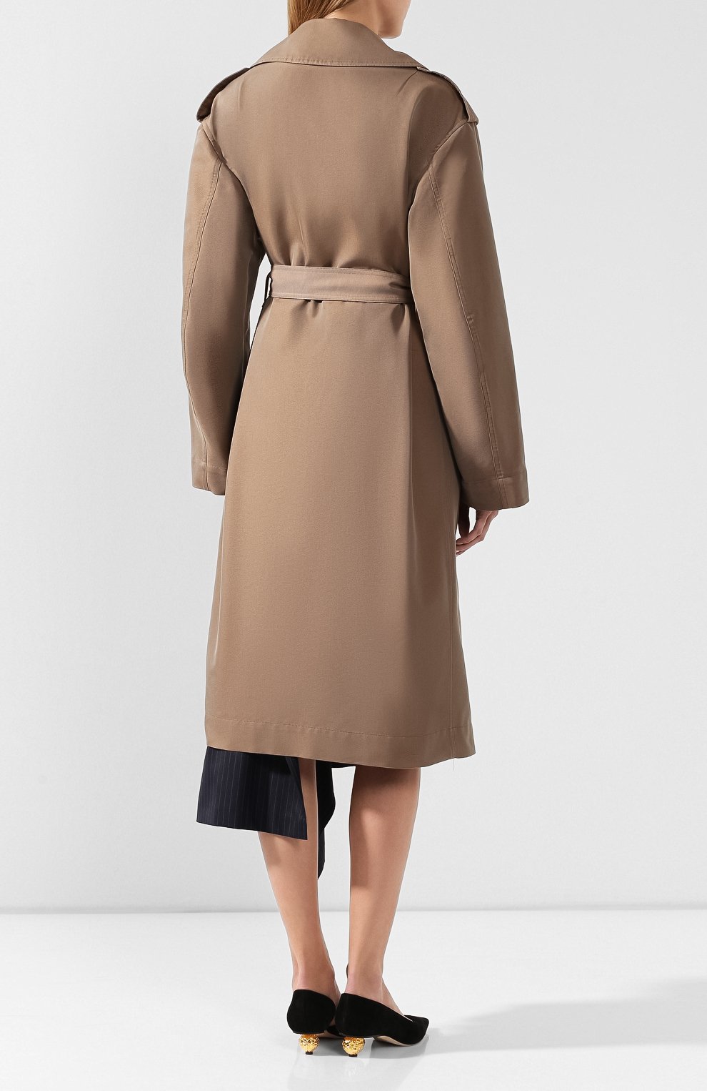 Плащ с поясом DRIES VAN NOTEN, арт. 192-10290-8366, фото 4