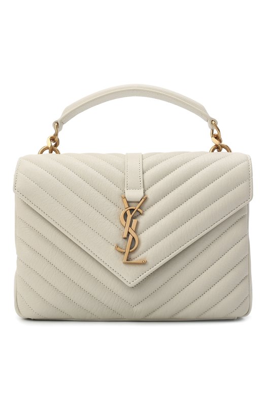 Сумка College medium Saint Laurent 600279/BRM07 Кремовый 600279/BRM07