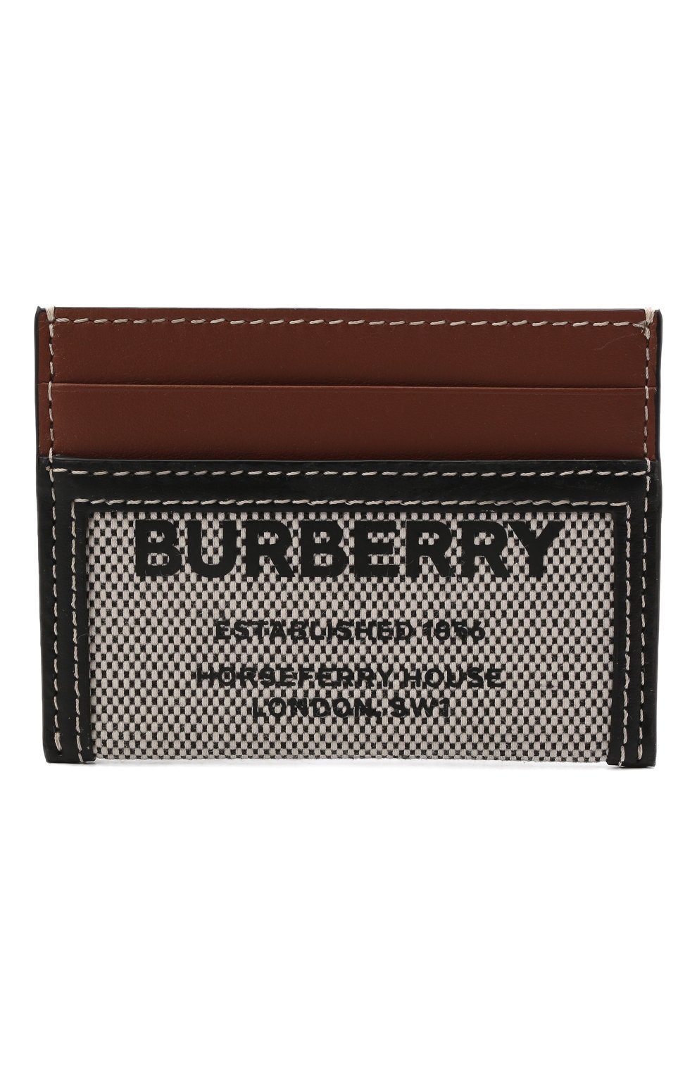 Футляр для кредитных карт BURBERRY разноцветного цвета по цене 21100 руб., арт. 8039547, фото 1 Футляр для кредитных карт BURBERRY, арт. 8039547, фото 1