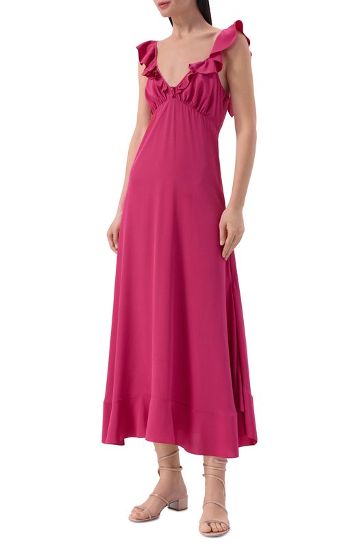 Текстильные босоножки Cleo 40 Rene Caovilla C12798-040/RN01 Бежевый  C12798-040/RN01 Фото 3