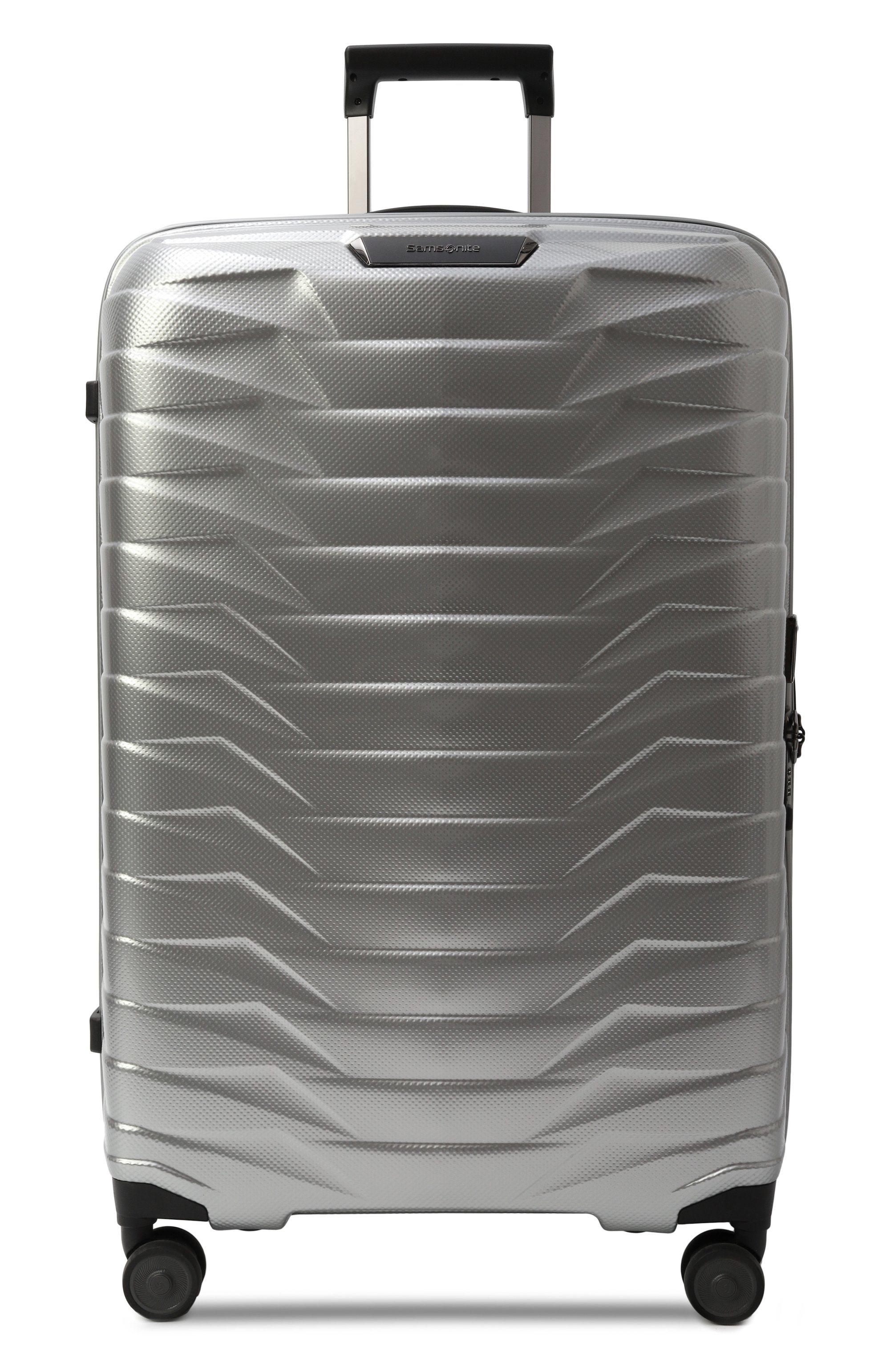 Чемодан proxis spinner large SAMSONITE серебряного цвета по цене 93850 руб., арт. CW6-25003, фото 6 Чемодан proxis spinner large SAMSONITE, арт. CW6-25003, фото 6