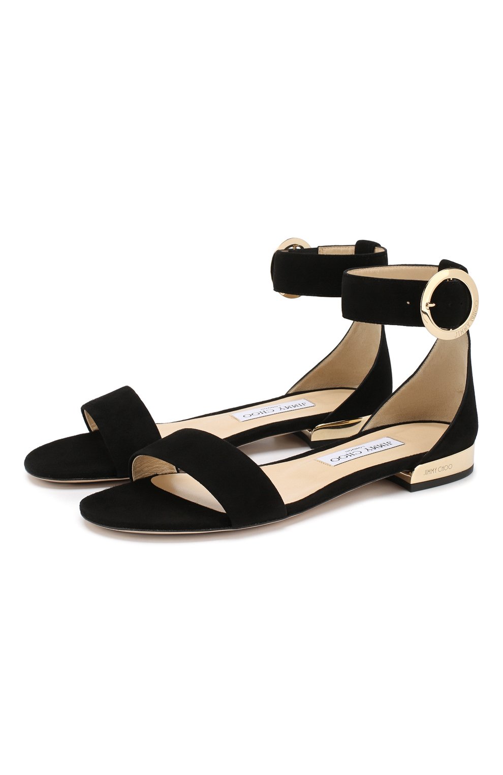 Замшевые сандалии jamie JIMMY CHOO, арт. JAIMIE FLAT/SUE, фото 1