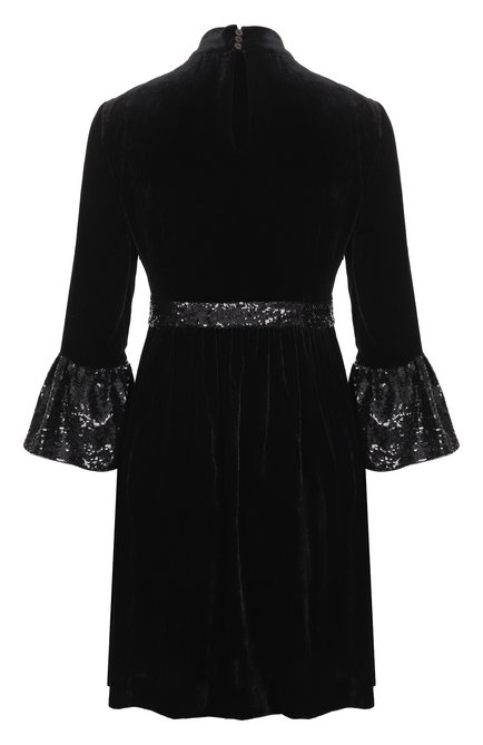Женское бархатное платье с отделкой пайетками MIU MIU, арт. MF3348-E21-F0002