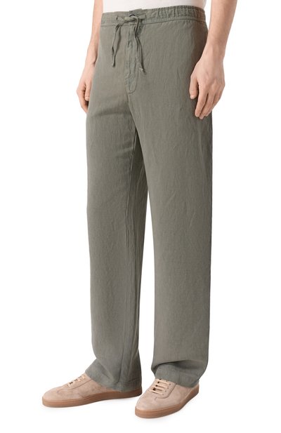 Брюки изо льна и лиоцелла 120% LINO, арт. 33ALIM29PT/G409/D00, фото 3