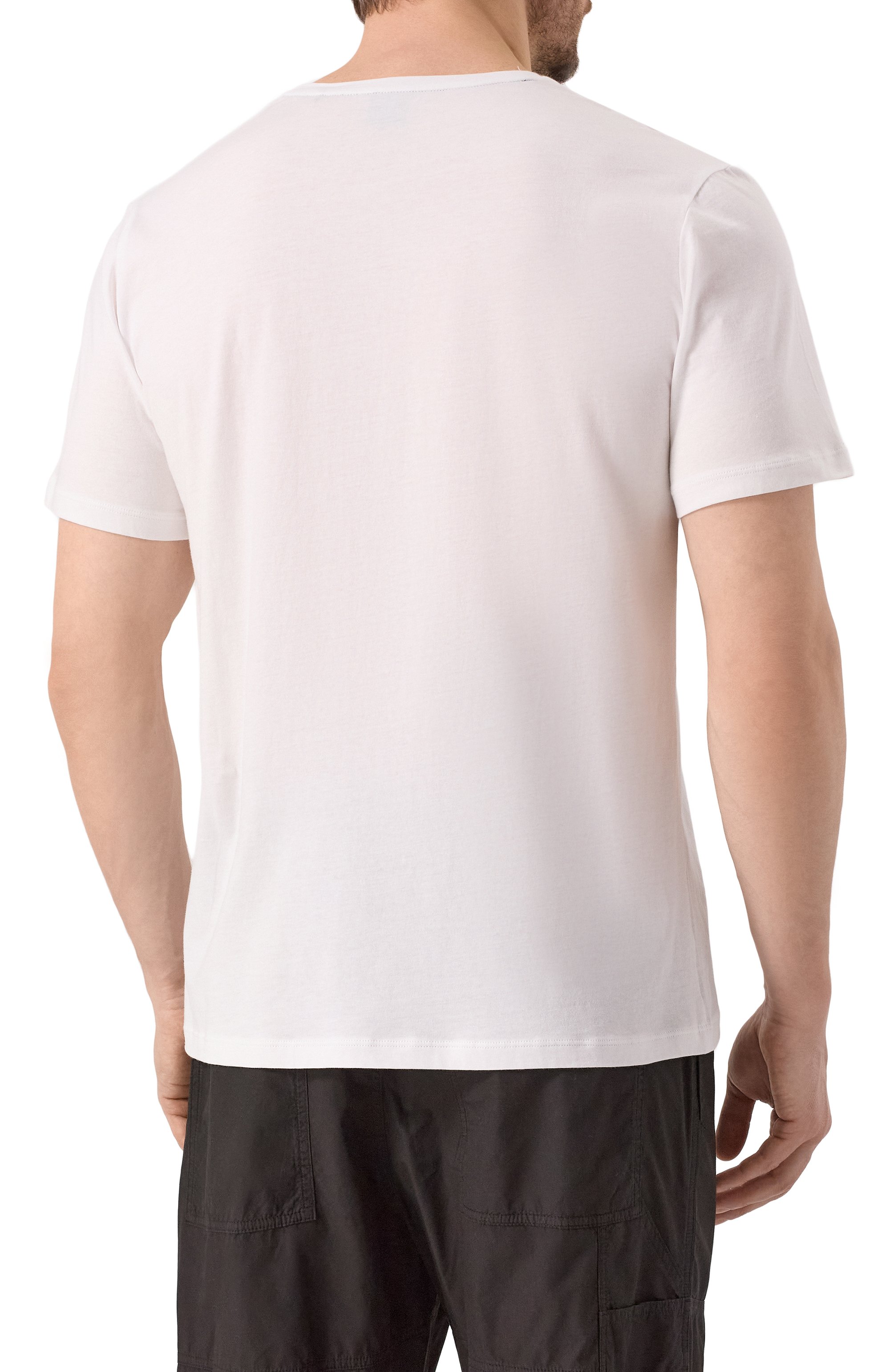 Хлопковая футболка BOSS, арт. 50535802, фото 4