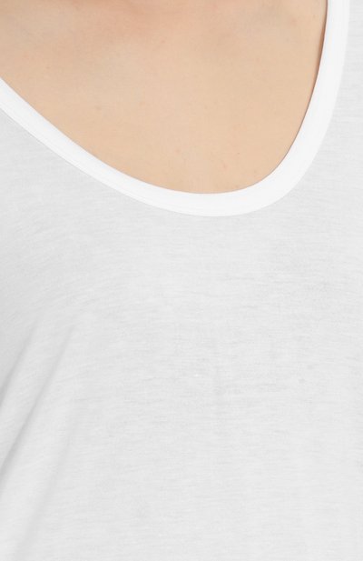 Однотонная футболка с круглым вырезом из вискозы ALEXANDERWANG.T, арт. 4C281004A0, фото 5