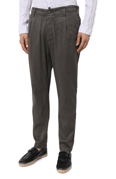 Брюки изо льна и хлопка TRANSIT, арт. CFUTRWF153, фото 3