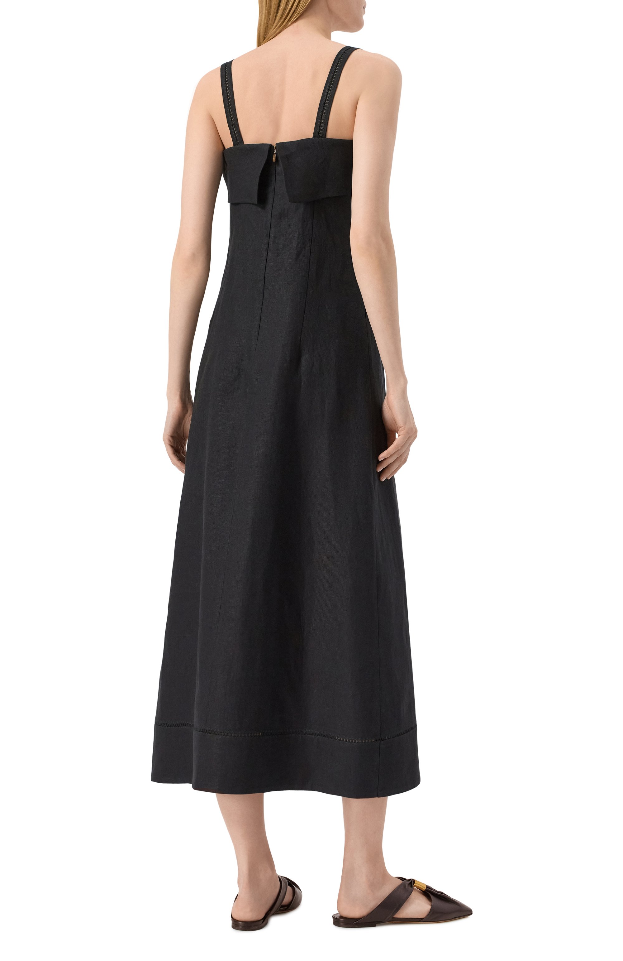 Льняное платье AGNONA, арт. TR0903/U3014, фото 4