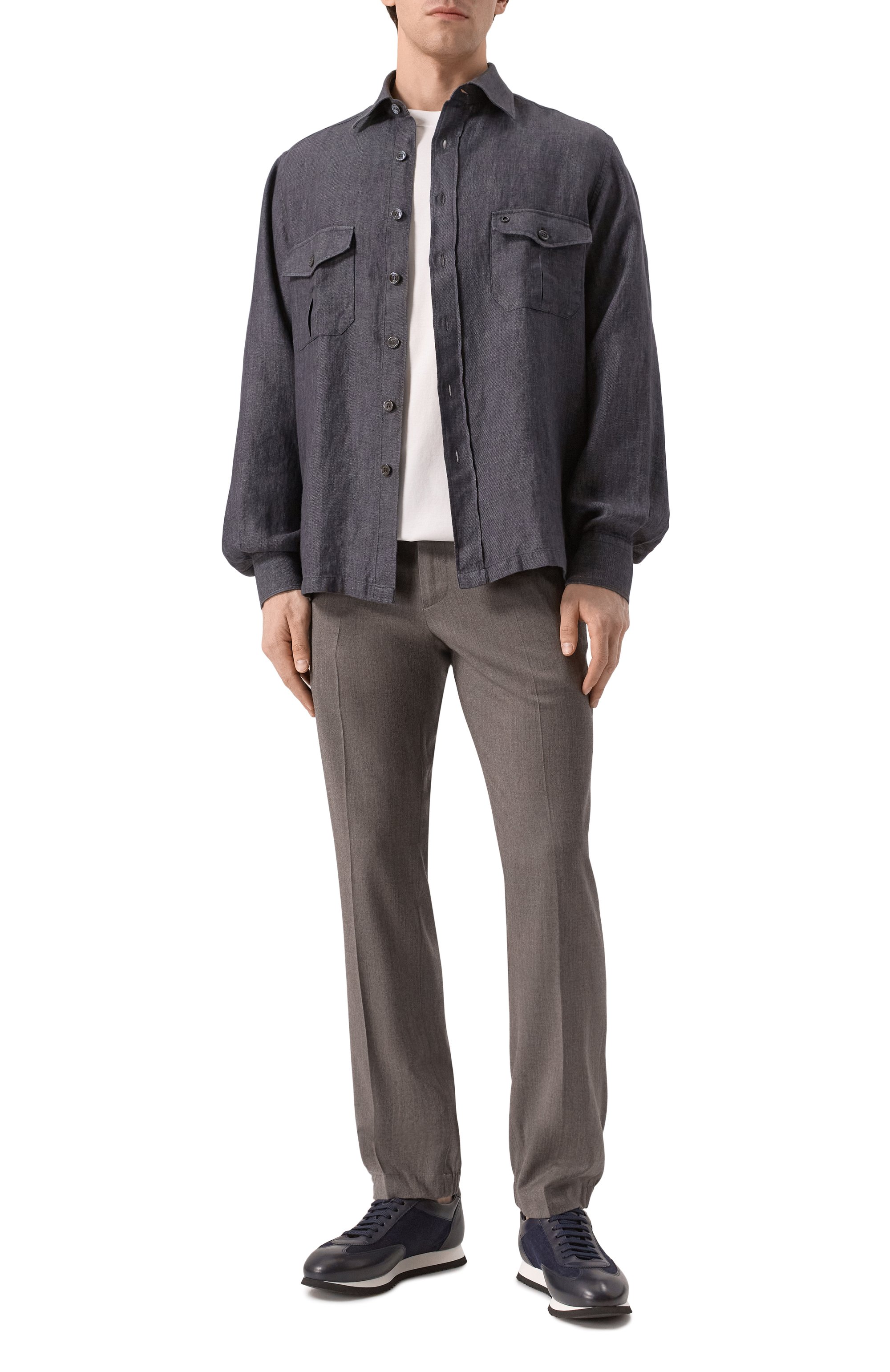 Льняная рубашка STEFANO RICCI, арт. SP007711/BX2930, фото 2