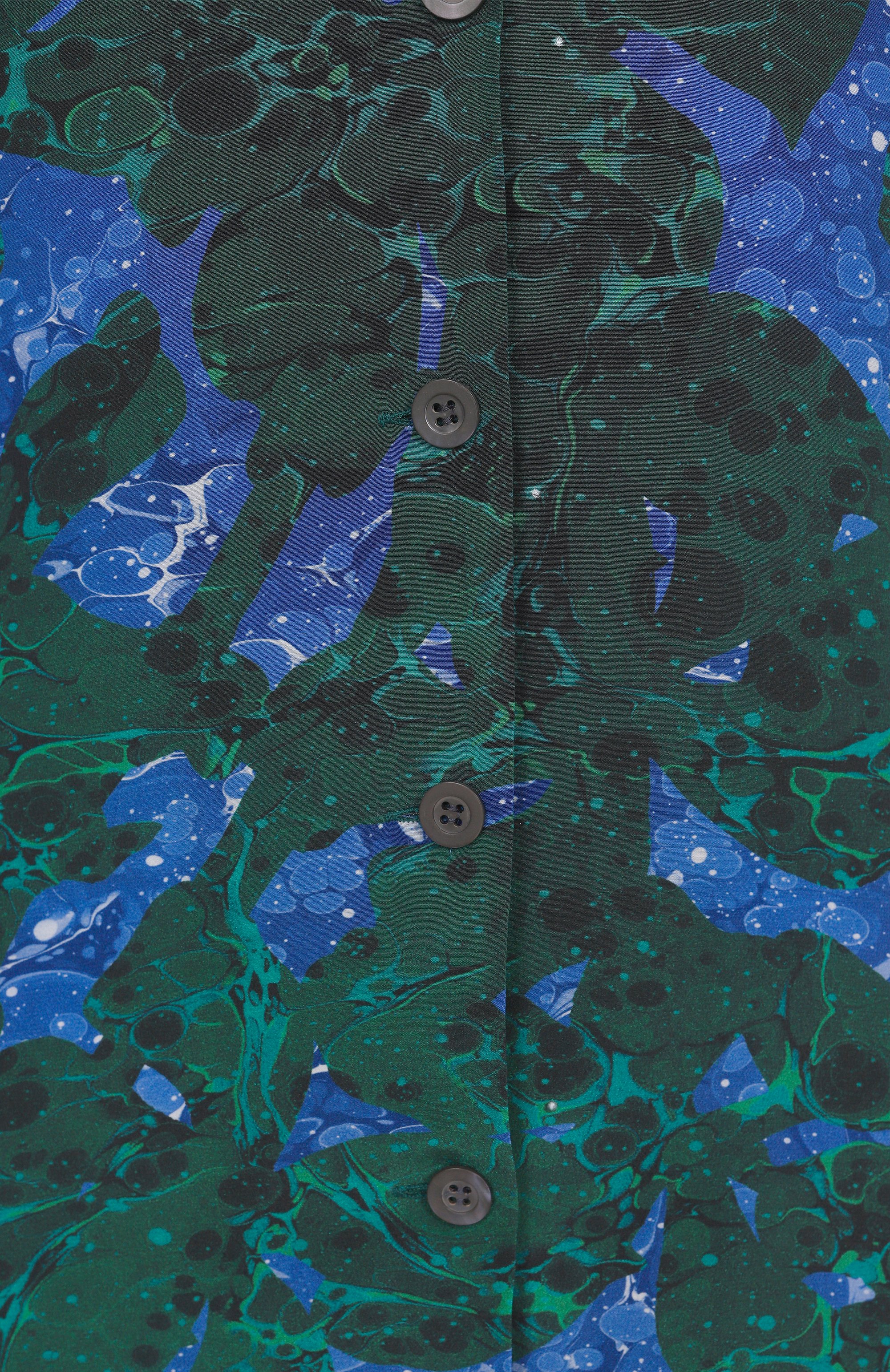 Шелковая рубашка DRIES VAN NOTEN, арт. 251-010703-1082, фото 6