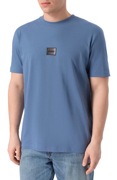 Хлопковая футболка HUGO, арт. 50553124, фото 3