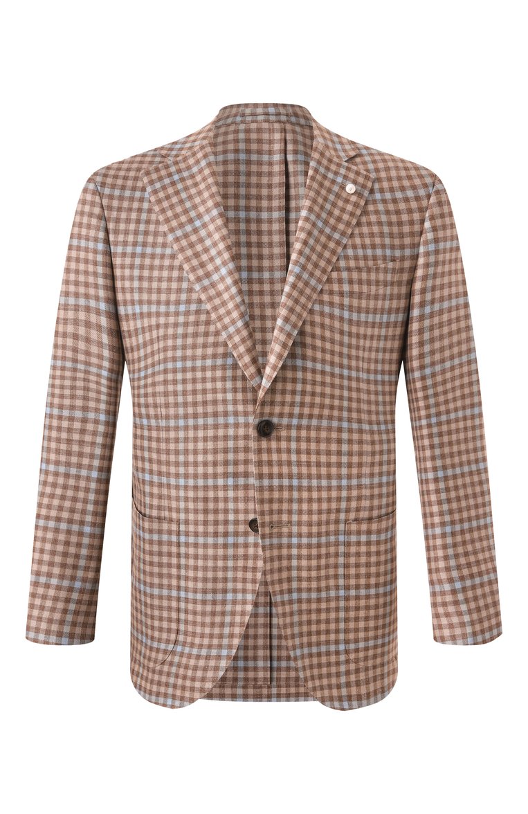 Пиджак из шерсти и шелка LUIGI BIANCHI, арт. 2564/52003, фото 1