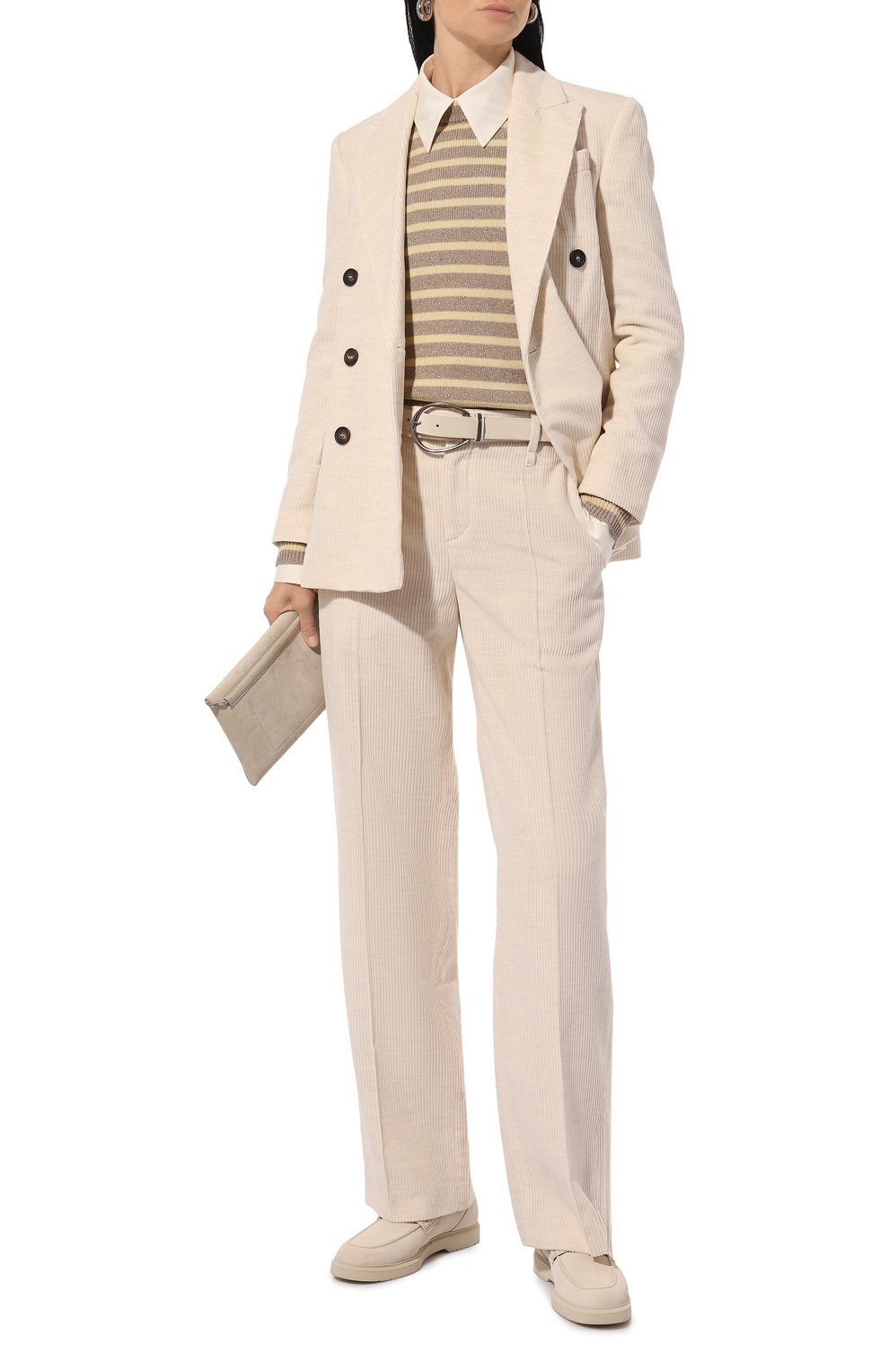 Пуловер из шерсти и кашемира BRUNELLO CUCINELLI, арт. MBM758010P, фото 2