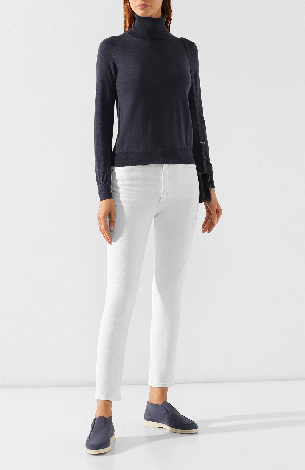 Водолазка из кашемира и шелка LORO PIANA, арт. FAI2505, фото 2