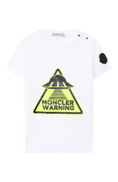 Хлопковая футболка MONCLER, арт. F1-951-8C701-20-8790A, фото 1