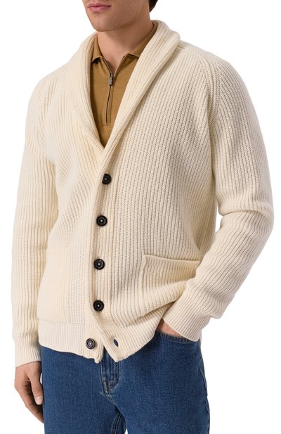 Кардиган из шерсти и кашемира ANDREA CAMPAGNA, арт. M5625-6145FB, фото 3