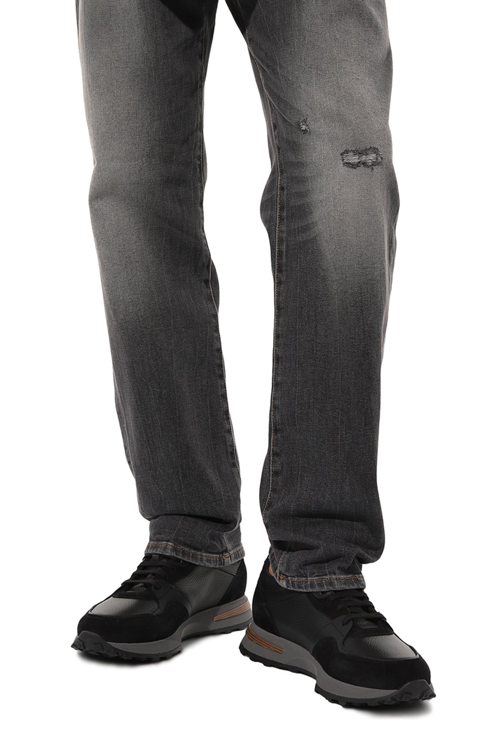 Кожаные кроссовки BLU BARRETT, арт. R0Y-010.1, фото 3