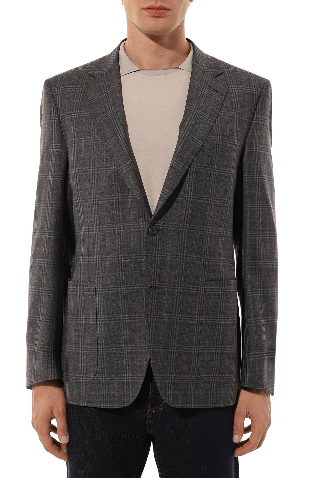 Шерстяной пиджак CANALI, арт. 11288/CF00142/60-64, фото 4