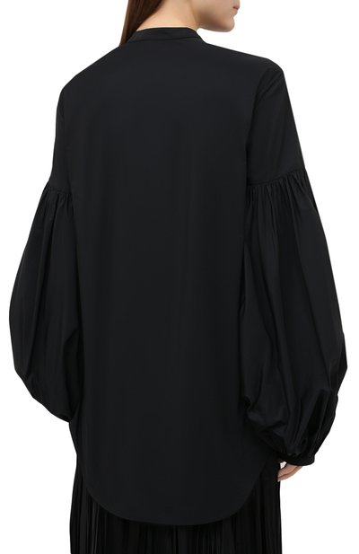 Блузка JIL SANDER черного цвета по цене 59950 руб., арт. JSWR605306-WR442200, фото 4 Блузка JIL SANDER, арт. JSWR605306-WR442200, фото 4