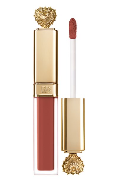 Женская жидкая помада-мусс для губ devotion, оттенок generosita 110 (5ml) DOLCE & GABBANA, арт. 8057971184453