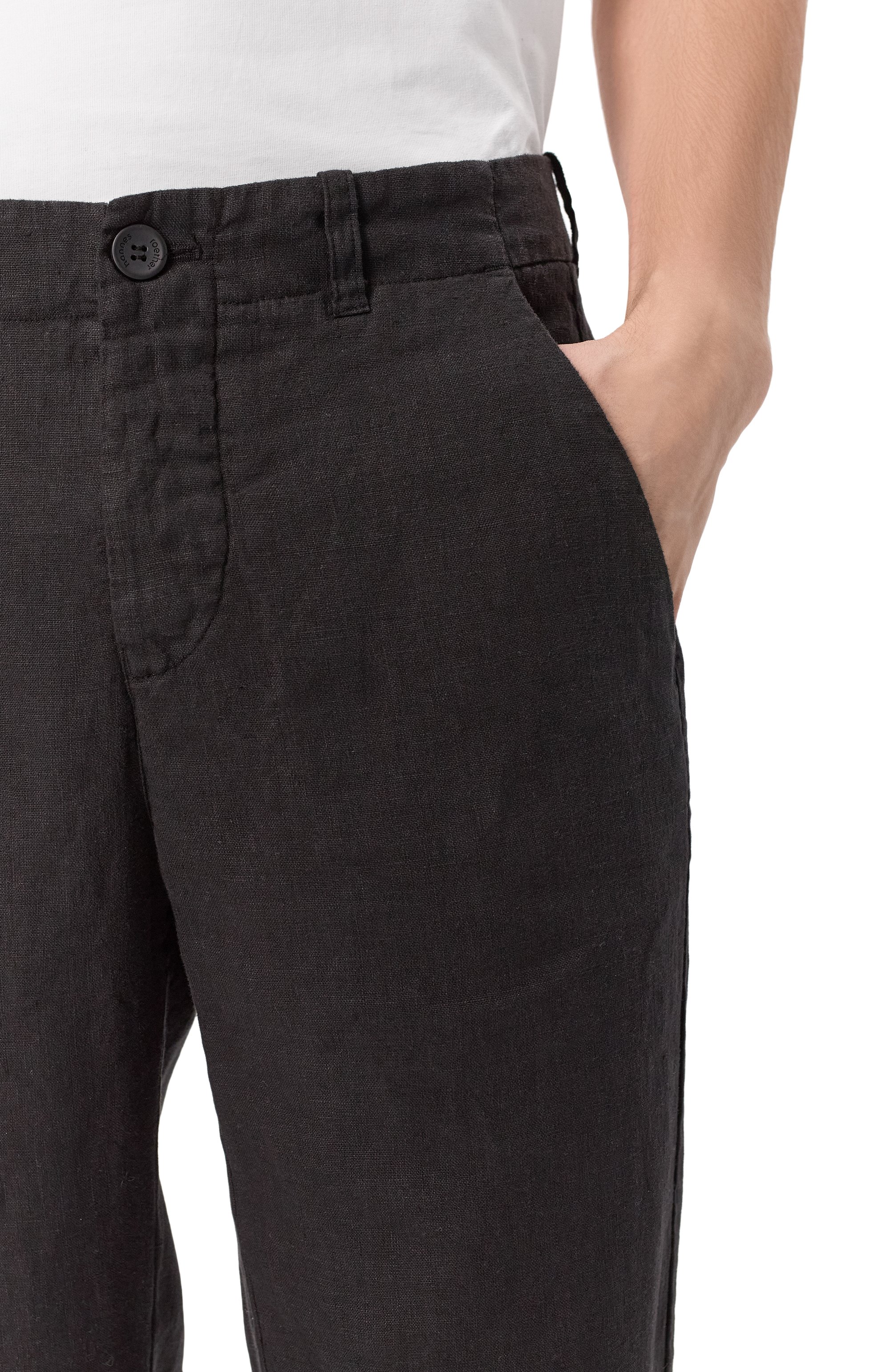 Льняные брюки HANNES ROETHER, арт. TRA21VEL.602/, фото 5