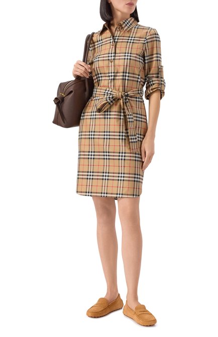 Женские замшевые мокасины gommino TOD’S, арт. XXW22L00010/RE0