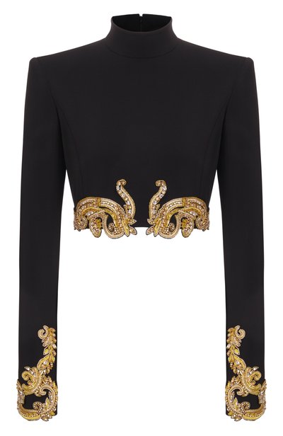 Женский топ с отделкой бисером ZUHAIR MURAD, арт. PTP26034/CRCA022