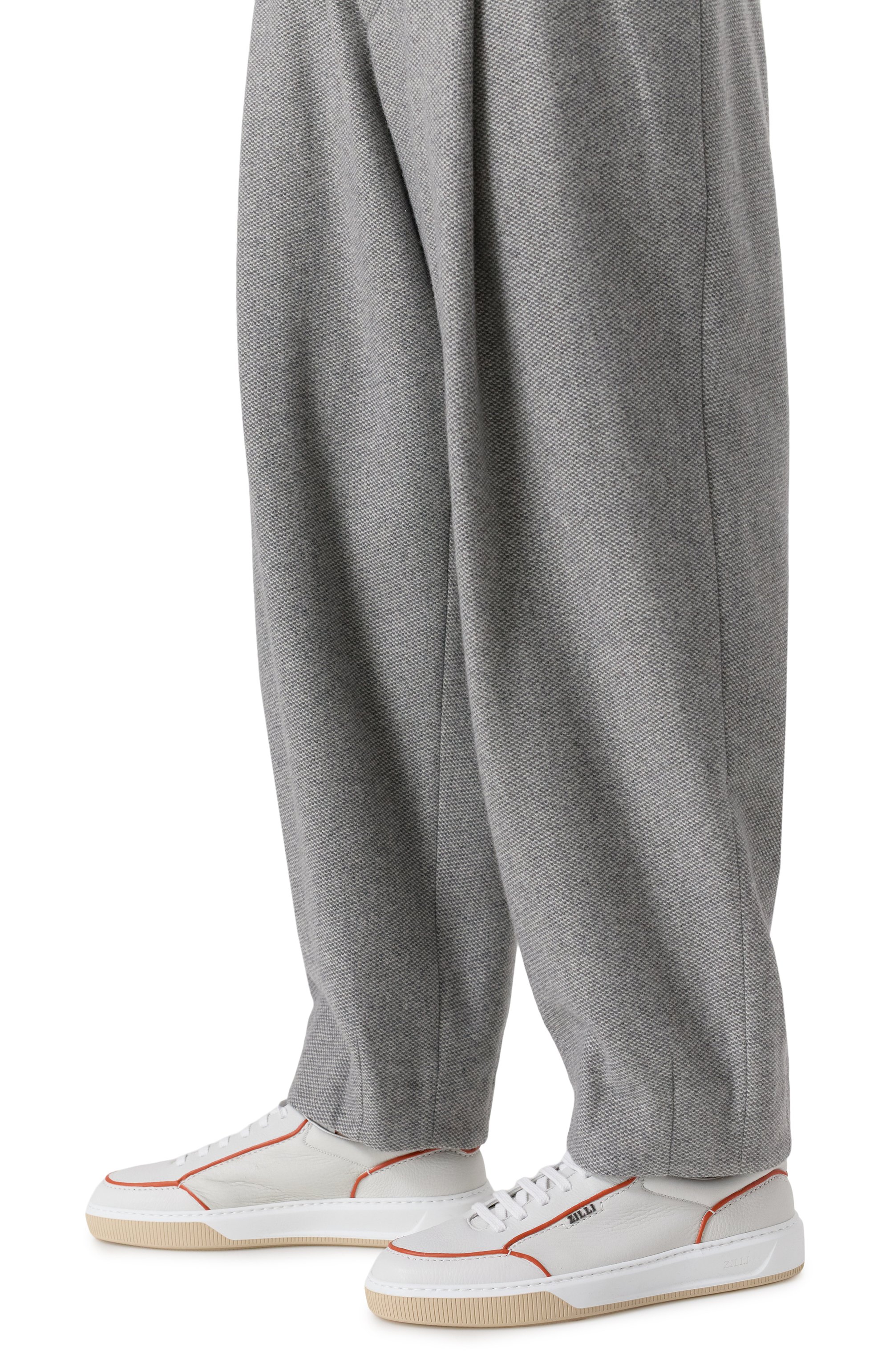 Кожаные кеды ZILLI, арт. H0201AM1947VZBA07, фото 3