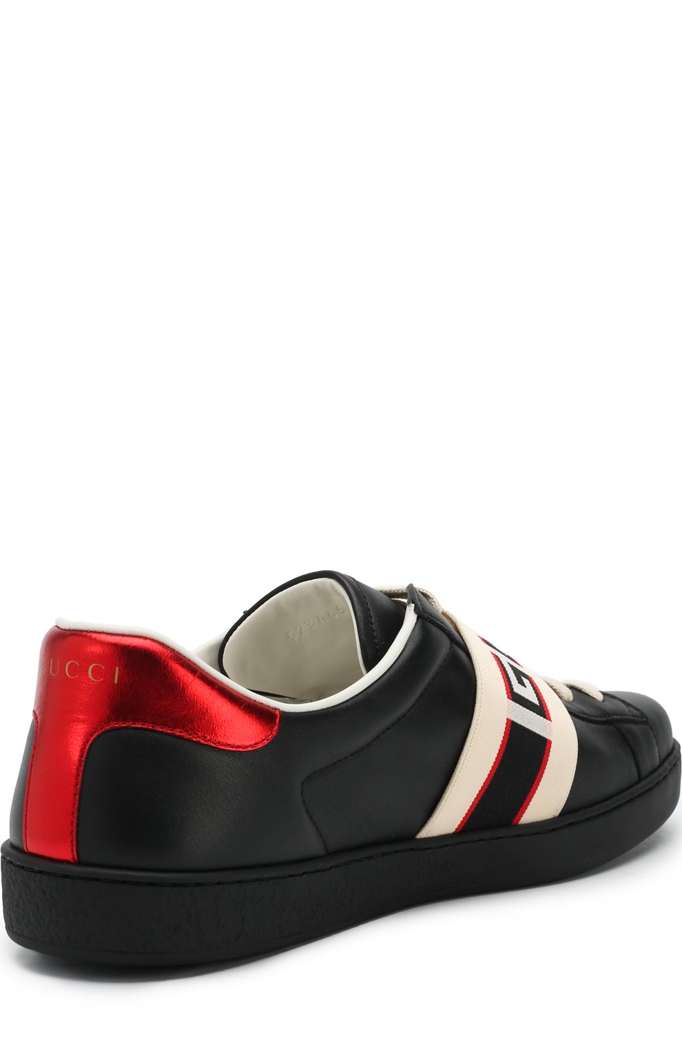 Кожаные кеды с логотипом бренда GUCCI, арт. 523469/0FIV0, фото 4