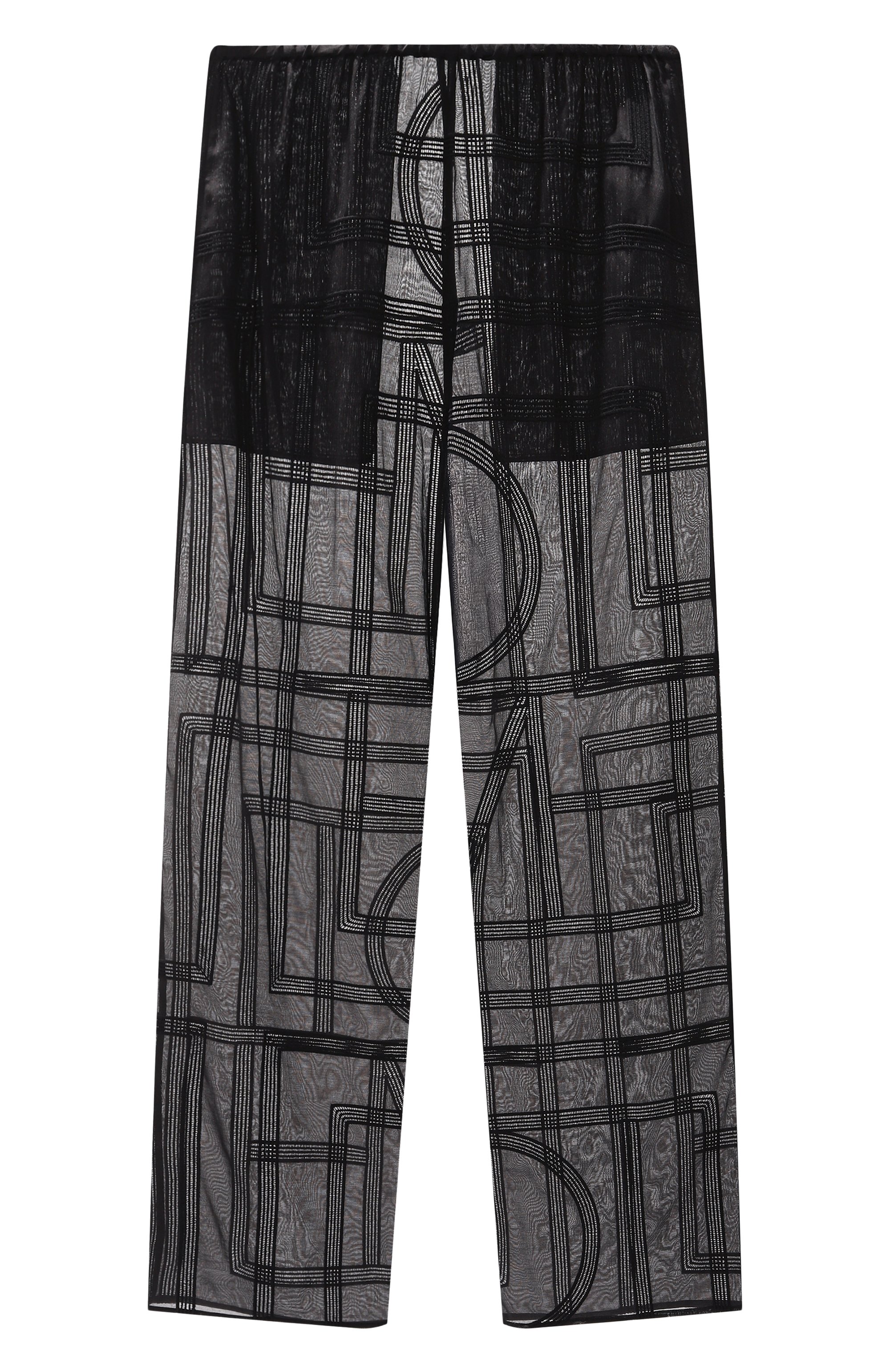 Брюки из хлопка и шелка TOTEME, арт. 253-WRB0316-FB0441, фото 1