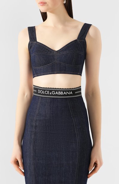 Джинсовый топ DOLCE & GABBANA, арт. F7Y28D/G899T, фото 3